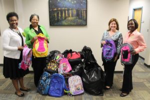 Donations for Operation Backpack